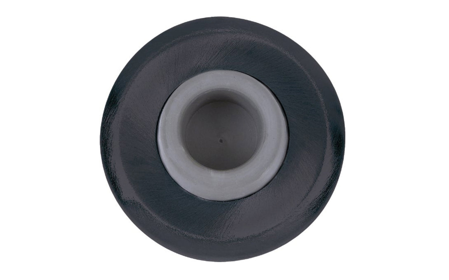 Tell 2-1/2" Concave Wall Door Stop - Matte Black