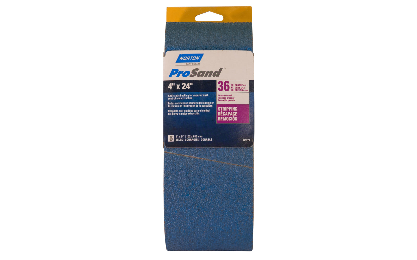 Norton ProSand 4 X 24 Sanding Belts 36 Grit 5 Pack Hardwick norton-prosand-4-x-24-sanding-belts-36-grit-5-pack-hardwick