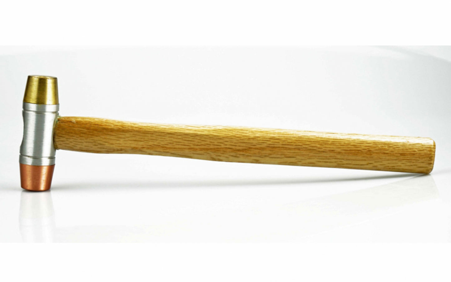 5-in-1 Interchangeable Head Hammer. This hammer includes threaded interchangeable heads for easy & secure changing. Includes copper, brass, rubber, nylon, & ABS threaded heads. Made by SE.