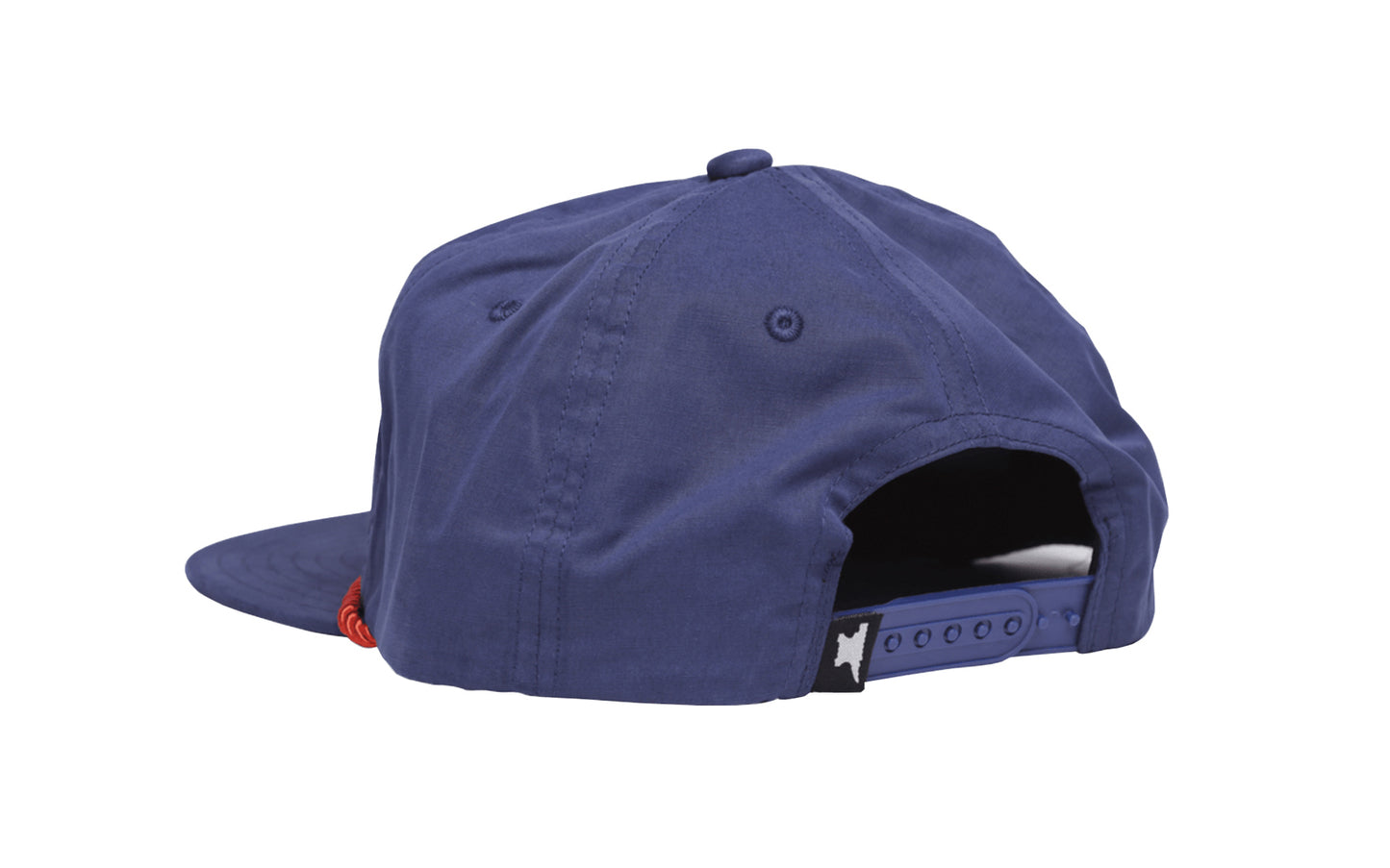 Buck Knives Hat 'Buck Always Sharp 124' with blue color. The hat is constructed of 35% cotton / 65% polyester. Adjustable snapback. One size fits most. Buck Knives Ball Cap Hat.