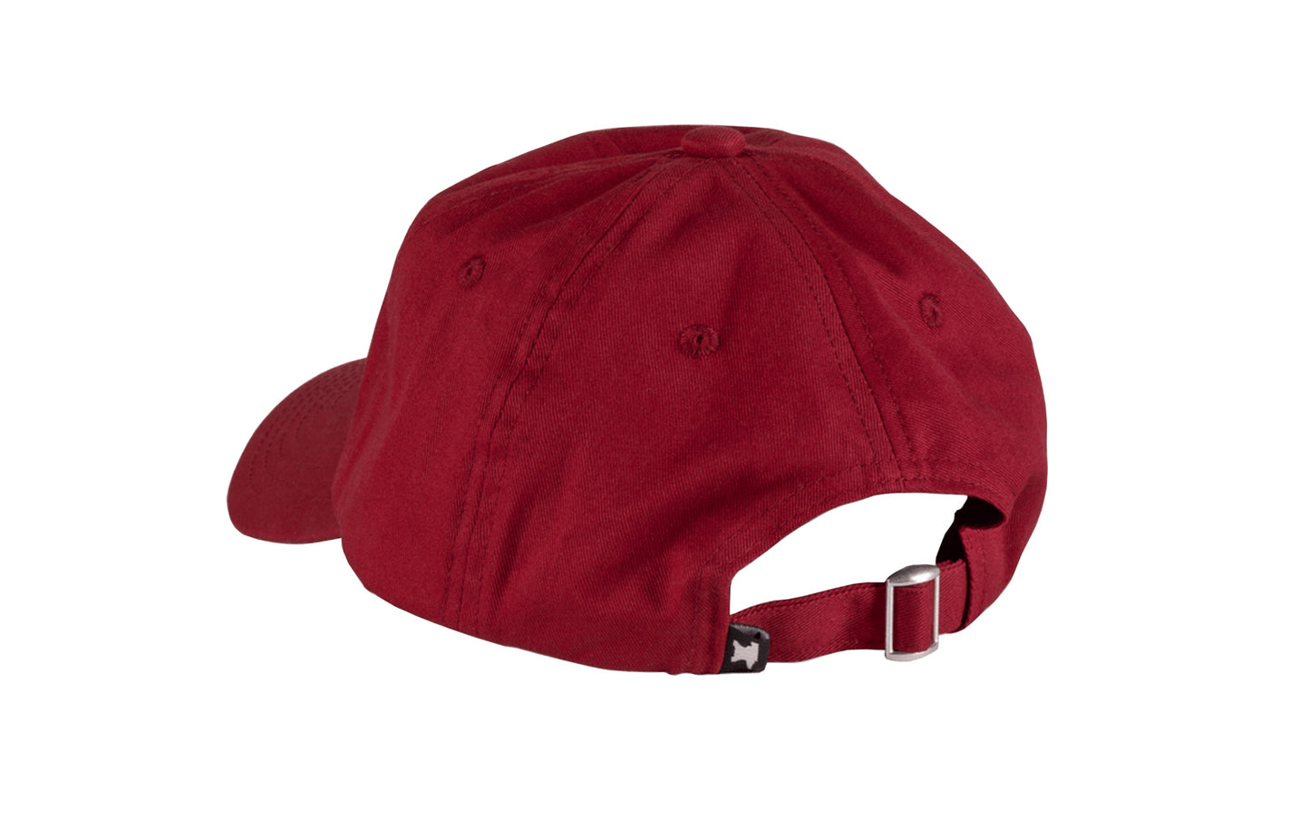 Buck Knives Hat 'Six-Panel Cardinal Logo' with red cardinal color. The hat is constructed of 100% cotton. Metal Snap Buckle Closure. One size fits most. Buck Knives Ball Cap Hat.