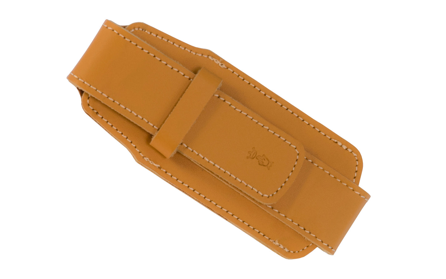 A very attractive Opinel "Chic" cowhide leather knife sheath in a stylish tawny brown color. Will fit the traditional No. 7, 8, & 9 knives, as well as the No. 8 & No. 10 slim knives. Sheath can be closed with the belt loop to protect knives in place, & on the back of the sheath is a vertical belt loop.