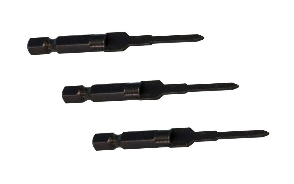 InstyBit 3PC Spade Countersink Bit Set with Hex Shank 6, 8, 10