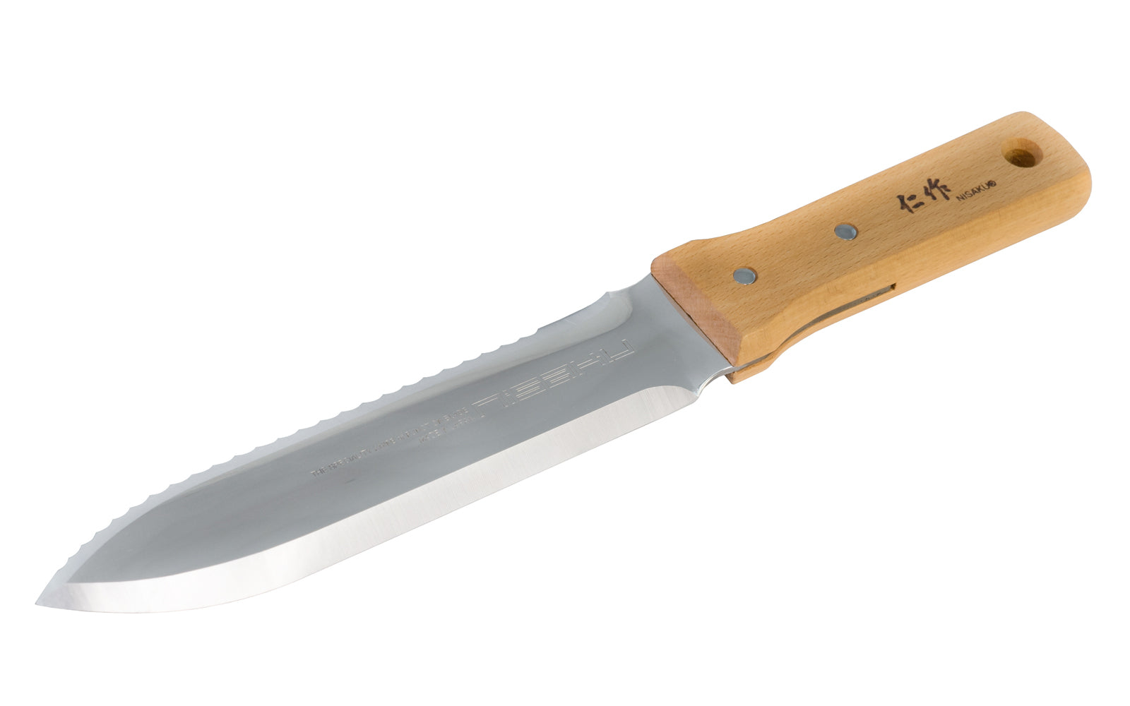 hori hori garden trowel Nisaku NJP650 7.25 in. Blade Hori-Hori Stainless Steel Tomita Weeding Knife