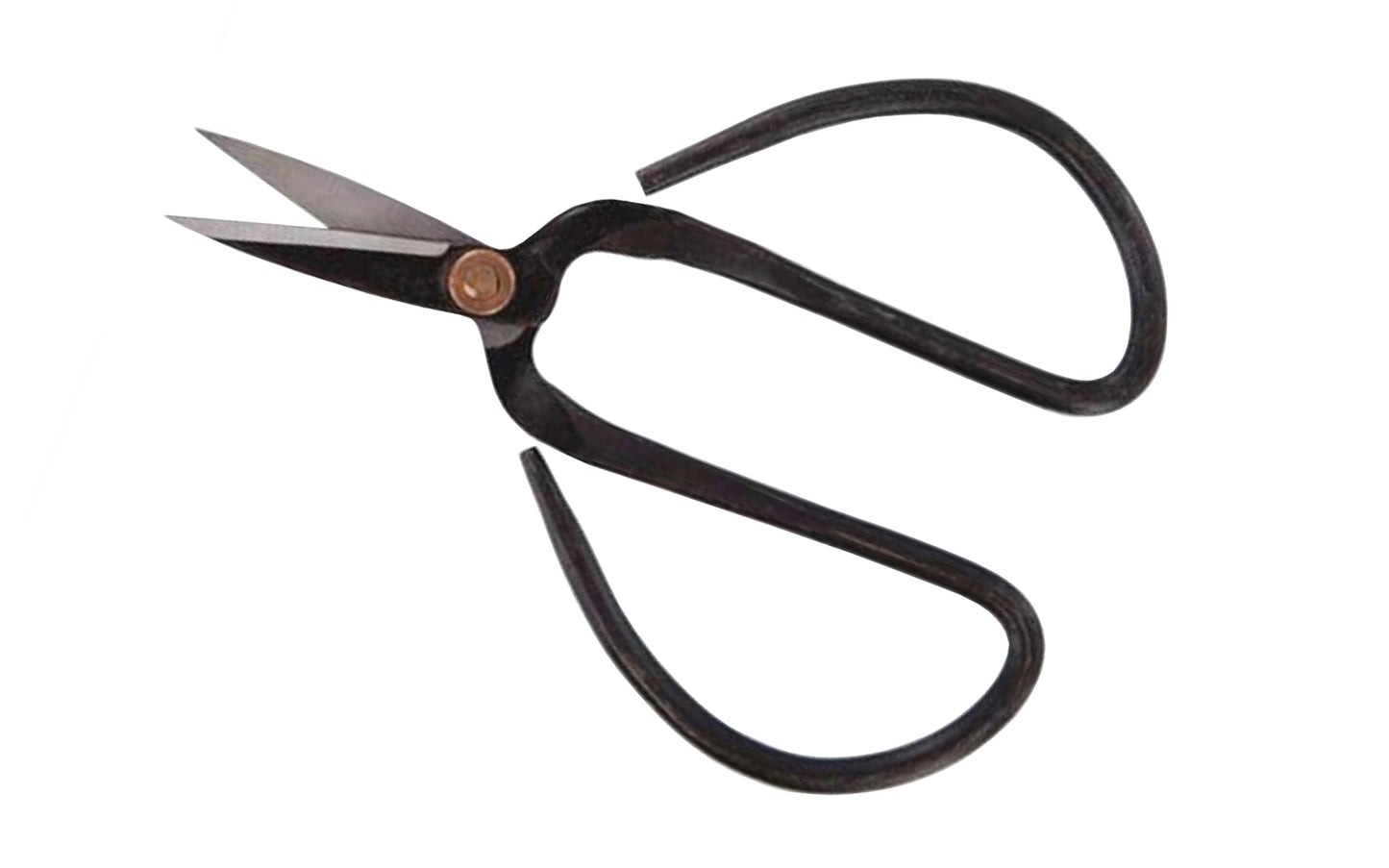 A basic & economy Chinese scissor in a black finish. Available in both 4" & 6" sizes. With it's compact size & ergonomic design, these scissors are ideal for various applications, including crafting, sewing, office tasks, & more. Made by SE.