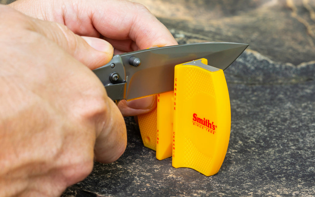 Smith's Carbide/Ceramic 10-Second Knife & Scissors Sharpener - Smoky  Mountain Knife Works