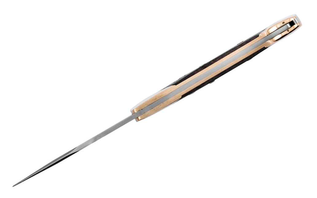 Buck Knives The 55 Folding Knife is a classic & traditional pocket knife favorite. Classic, compact, & the perfect everyday carry. Nail notch & lockback design make it easy to open & close. Solid brass bolsters with a handsome Ebony hardwood handle. Foldable locking blade. Model 0055BRS-B. 033753056840. Made in USA