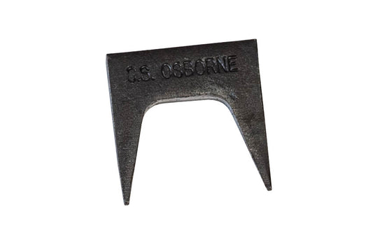 The CS Osborne Pinch Dog ~ 1" Length is hardened & tempered for long lasting use and holds wood material tightly together ~ Model 89-1 ~ Made in the USA.