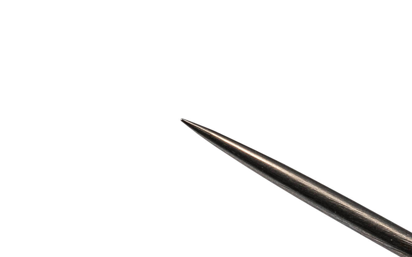 Scratch Awl ~ 2" Long Blade ~ Closeup