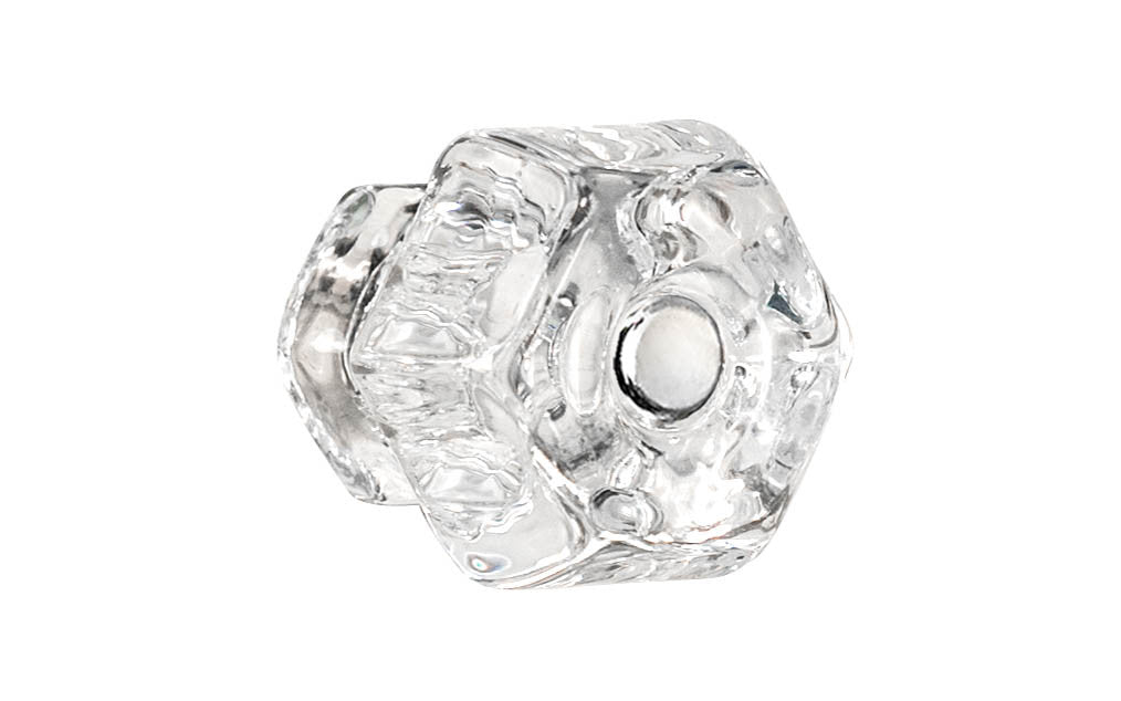 Restorers Classic Hexagonal Glass Knob