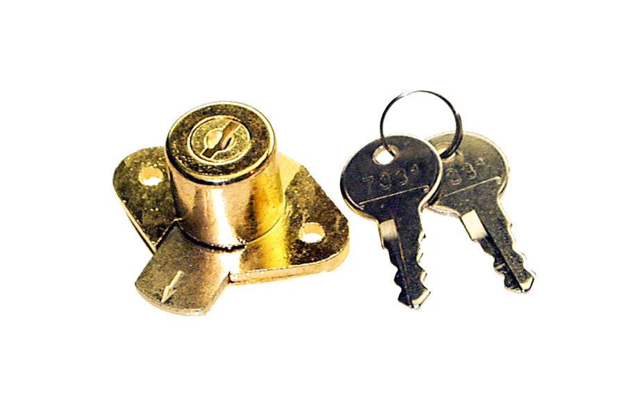 Vintage-style Hardware · Traditional & classic ~ Designed for file cabinets, drawers, & desks ~ 7/8" cylinder diameter~ Made of steel material ~ Well built lock