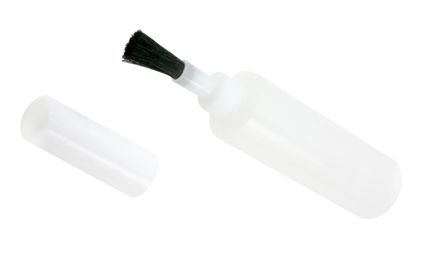 Glue Bottle with Brush. This is the easy way to apply glue. Gives you complete control in where you apply the glue on your work. The bottle holds approximately eight ounces. Bottle holds eight ounces of glue.
