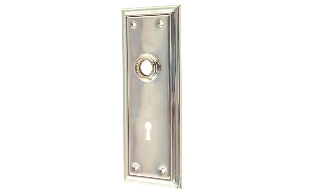 Brass Escutcheon Door Plate with Keyhole – Hardwick & Sons