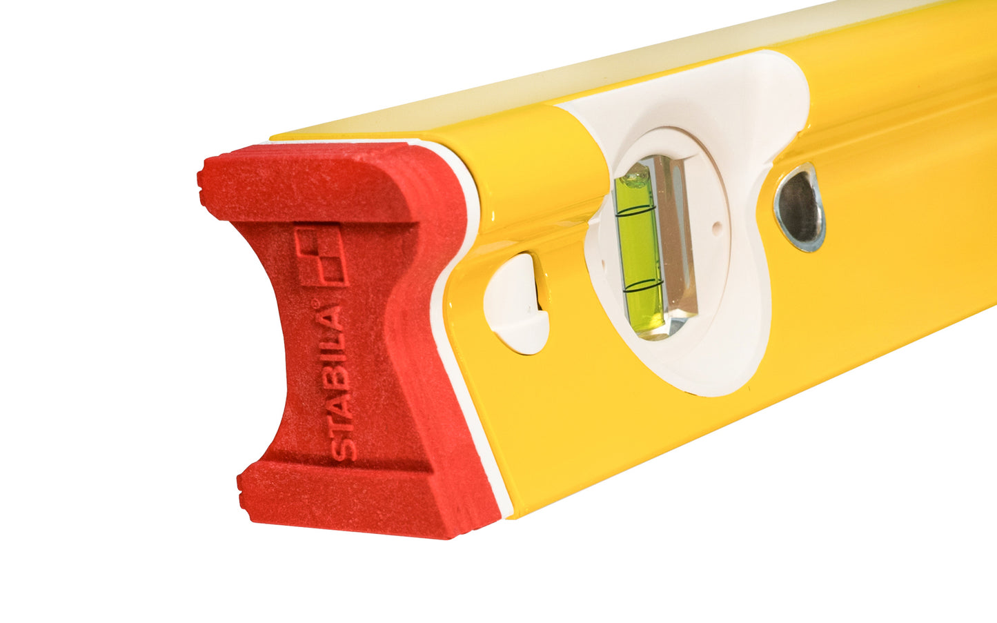 Stabila 48" (122 cm) R-Beam Level ~ Type R-300 - Model No. 41048 - Wide measuring surface for great stability or grip on the work – no tipping over during the cabinet installation process