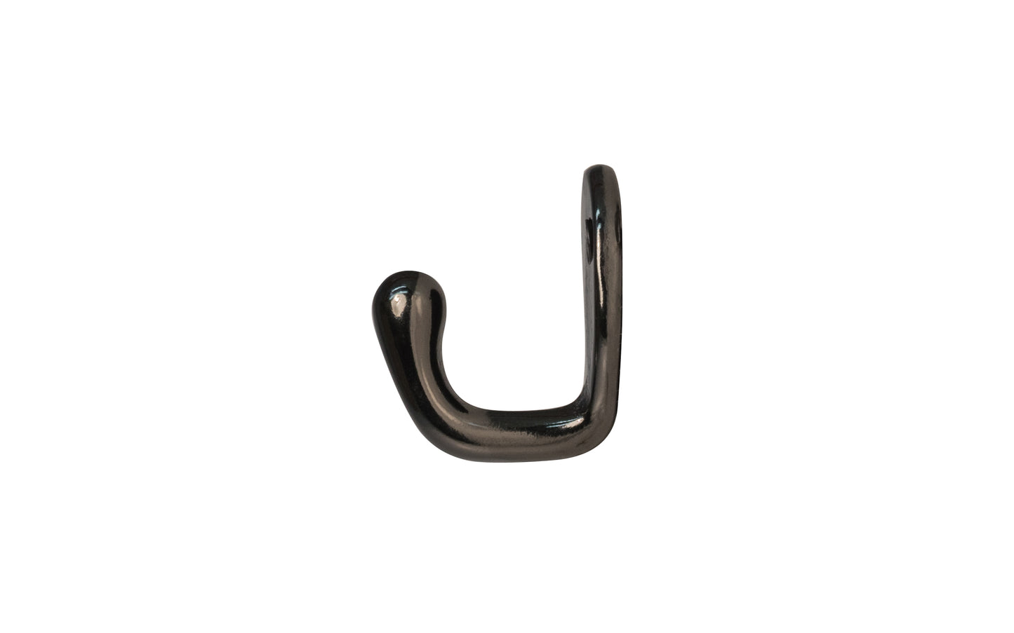 Cast Iron Petite Hook ~ Black Nickel Finish ~ Vintage-style Hardware · Traditional & classic ~ Made of cast iron material ~ Excellent for cabinets, wardrobes, hallways, kitchens, bathrooms, & many other places