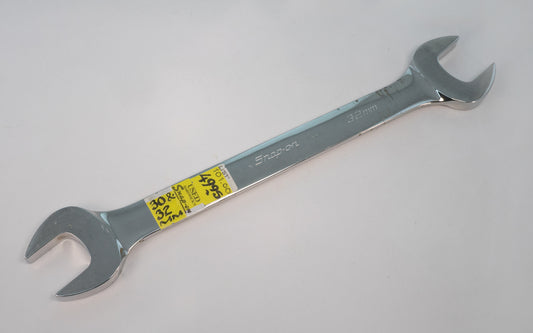 Snap-On 30 mm / 32 mm Open End Wrench  - USED.  Made in USA.