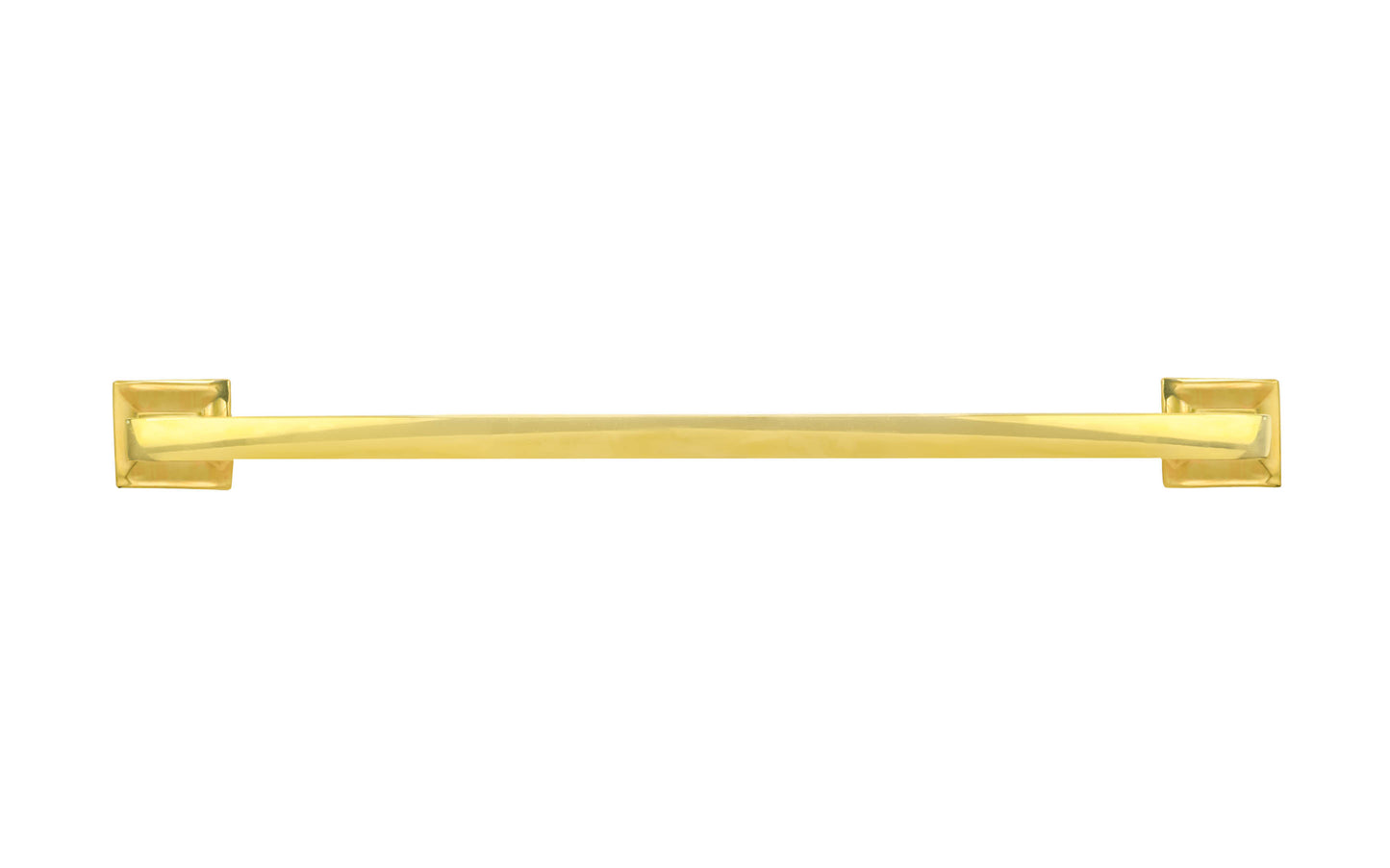 Large Solid Brass Handle ~ 8" On Centers