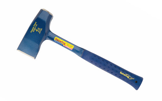 The Estwing "Fireside Friend" Splitting Axe Maul is excellent & superior stout axe/maul for wood splitting. 2-3/8" cutting edge. Model #E3-FF4. Made in USA 