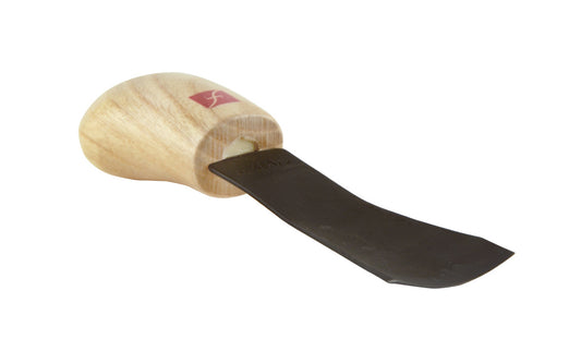 Made in USA • Model FR906 ~ Palm Carving Tool is great for carving smaller sized projects. Handle fits comfortably in the palm for good close control to your work. The blade is made of High Carbon Steel. Cutting edge is hand honed & polished - Palm Gouge - No. 6 Sweep #6 Palm Tool - Sweep #6 x 1" (26 mm)  ~ 651646009065
