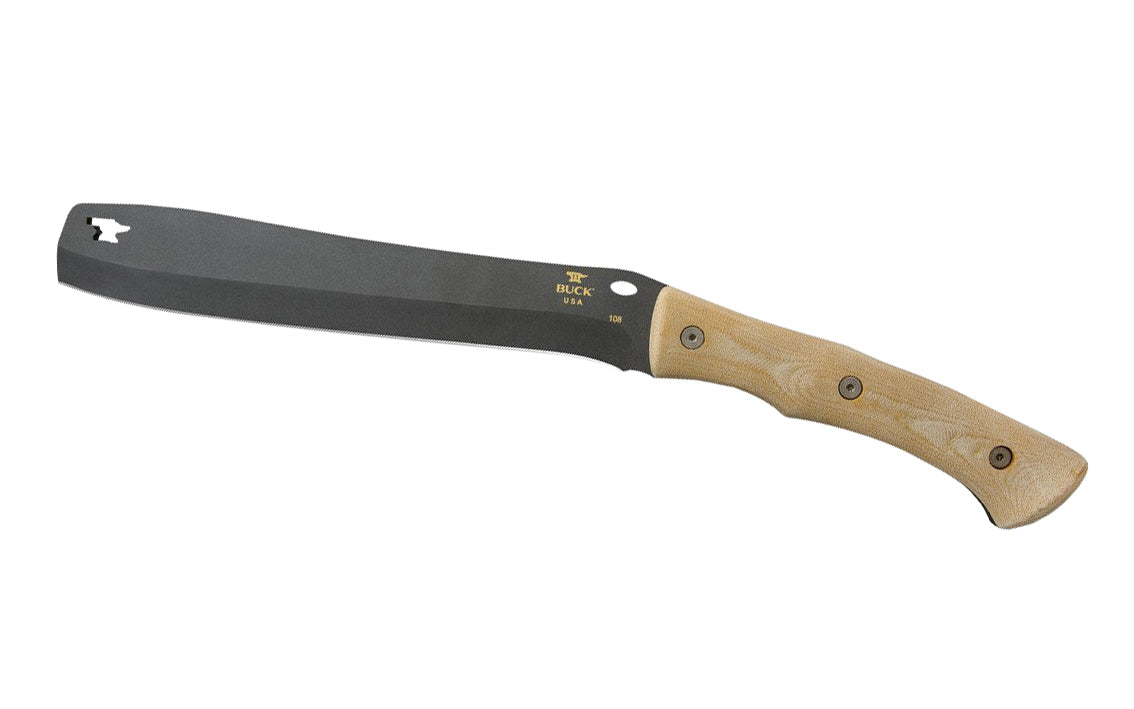 camping buck Buck Knives 108 Compadre Froe & Sheath – Hardwick & Sons