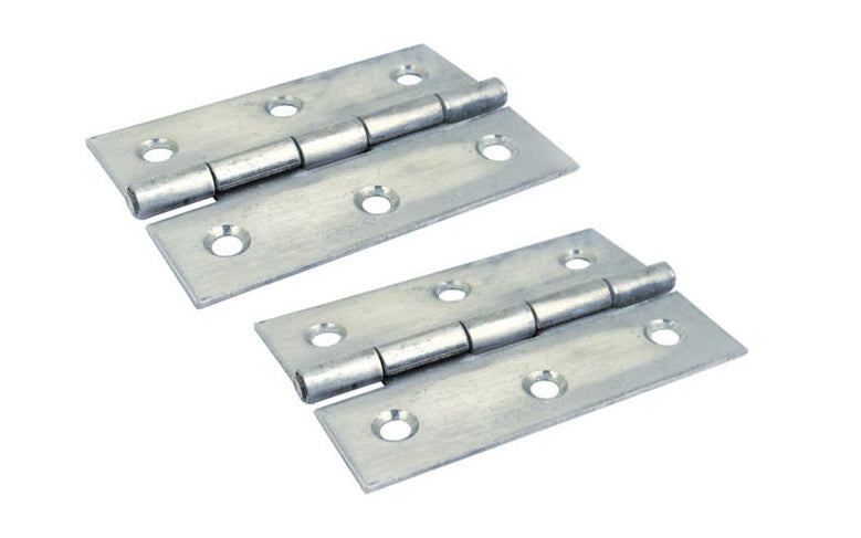 2" x 3" Stainless Steel Hinges - 2 Pack