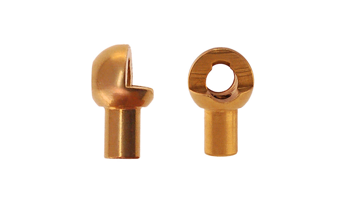 Solid Brass Posts for Bail Pulls - Pair – Hardwick & Sons