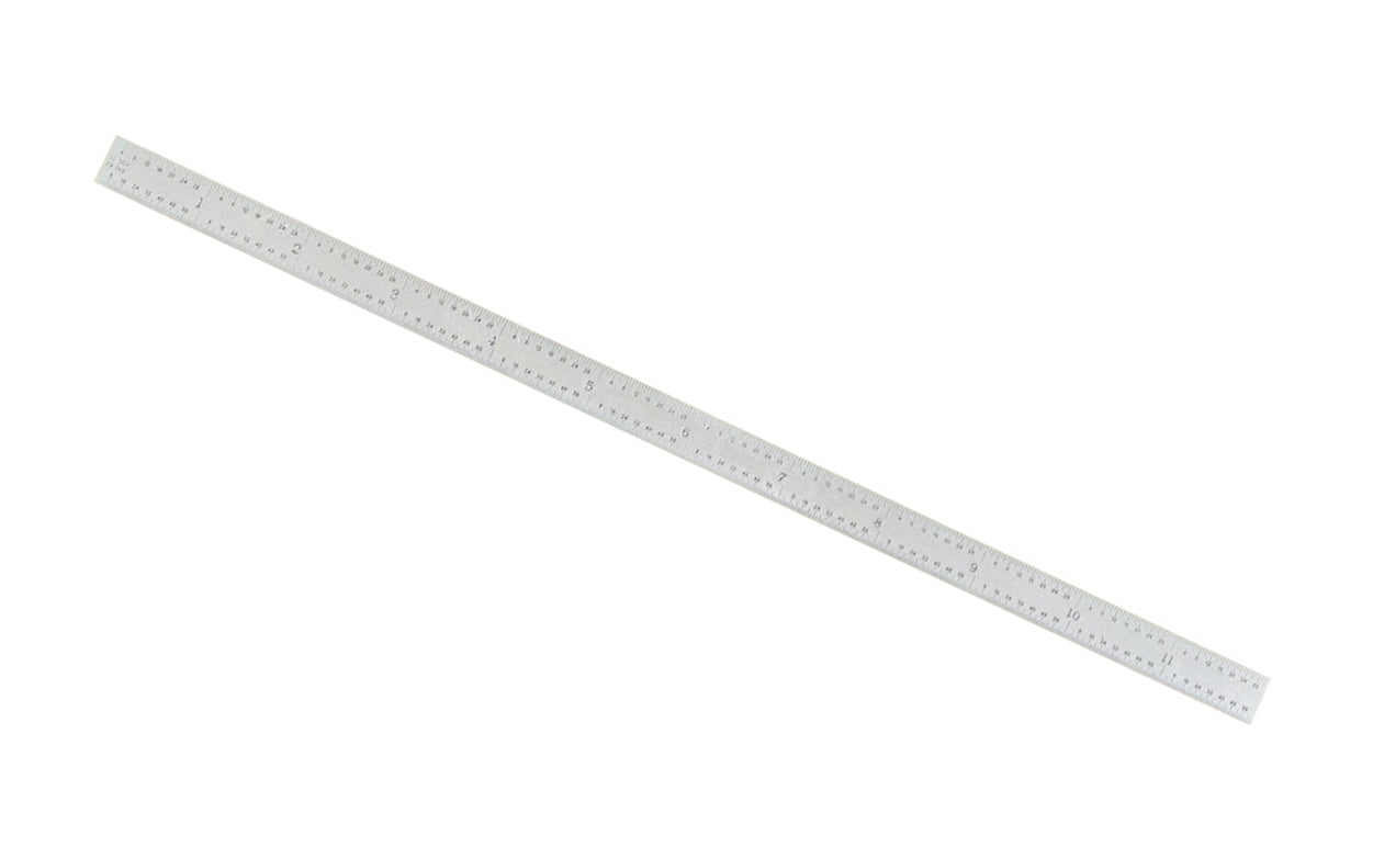 Model No. 1216 ~ Flexible rule - Made of stainless steel ~ 12" overall length ~ Readings in 10ths, 100ths, 32nds, 64ths ~ Flexible rule - Made of stainless steel ~ Precision Made ~ 1/2" Wide - General Tools - Pocket Rule - Machinist Rule. 038728321749