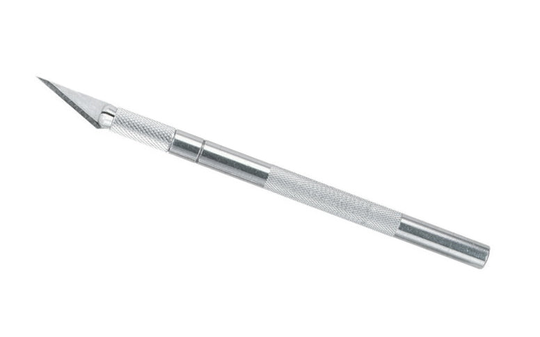 This General Tools Light Duty Hobby Knife No. 1901 Light-duty Precision Hobby Knife is ideal for making fine or angle cuts in wallpaper, cardboard, soft wood & other light materials. 038728439741. Model No. 1901.