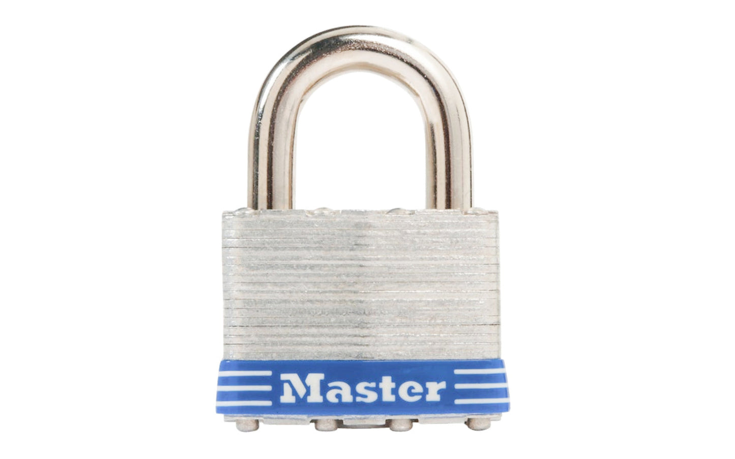 Master Lock 2" Padlock - Keyed Alike. Laminated case. Tough, laminated, cadmium rustproofed steel case; special alloy steel shackle. Shackle diameter 3/8". Comes with 2 keys. Masterlock.