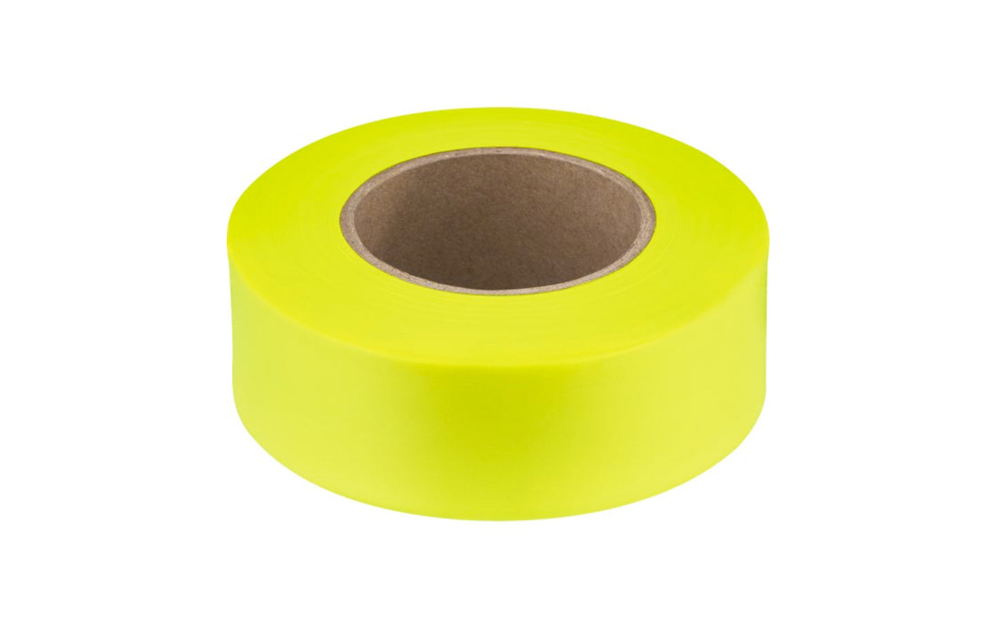 This Empire Fluorescent Yellow Color Flagging Tape 1" x 200' is durable plastic tape that remains pliant in cold weather. Easy to tear & tie off. Tape is ideal for surveying projects, marking trails, & similar tasks, etc. Model 77-004. 015812770041