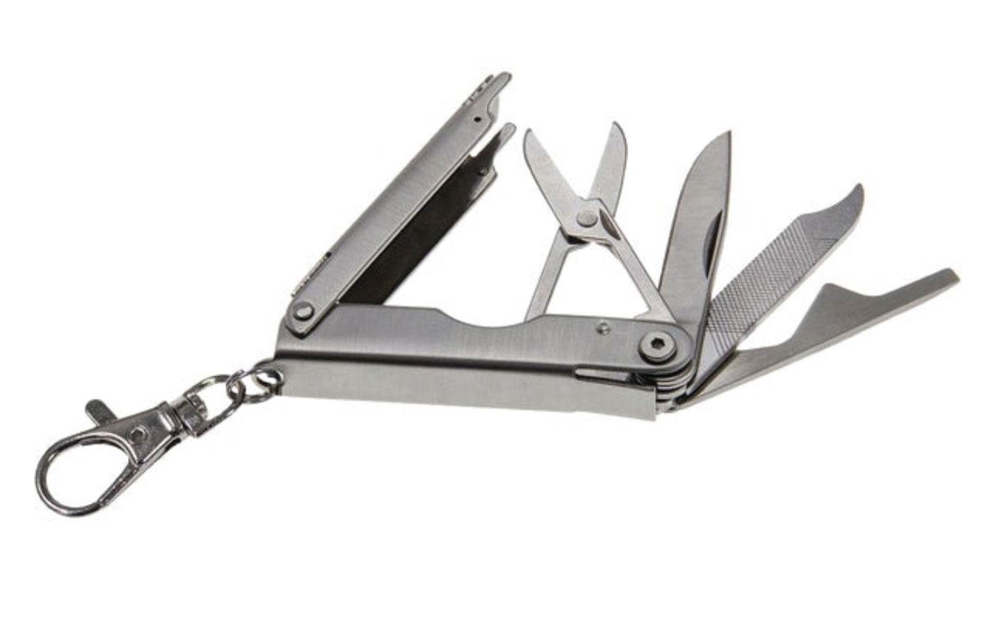 6-In-1 Stainless Compact Multi-Tool Keychain – Hardwick & Sons