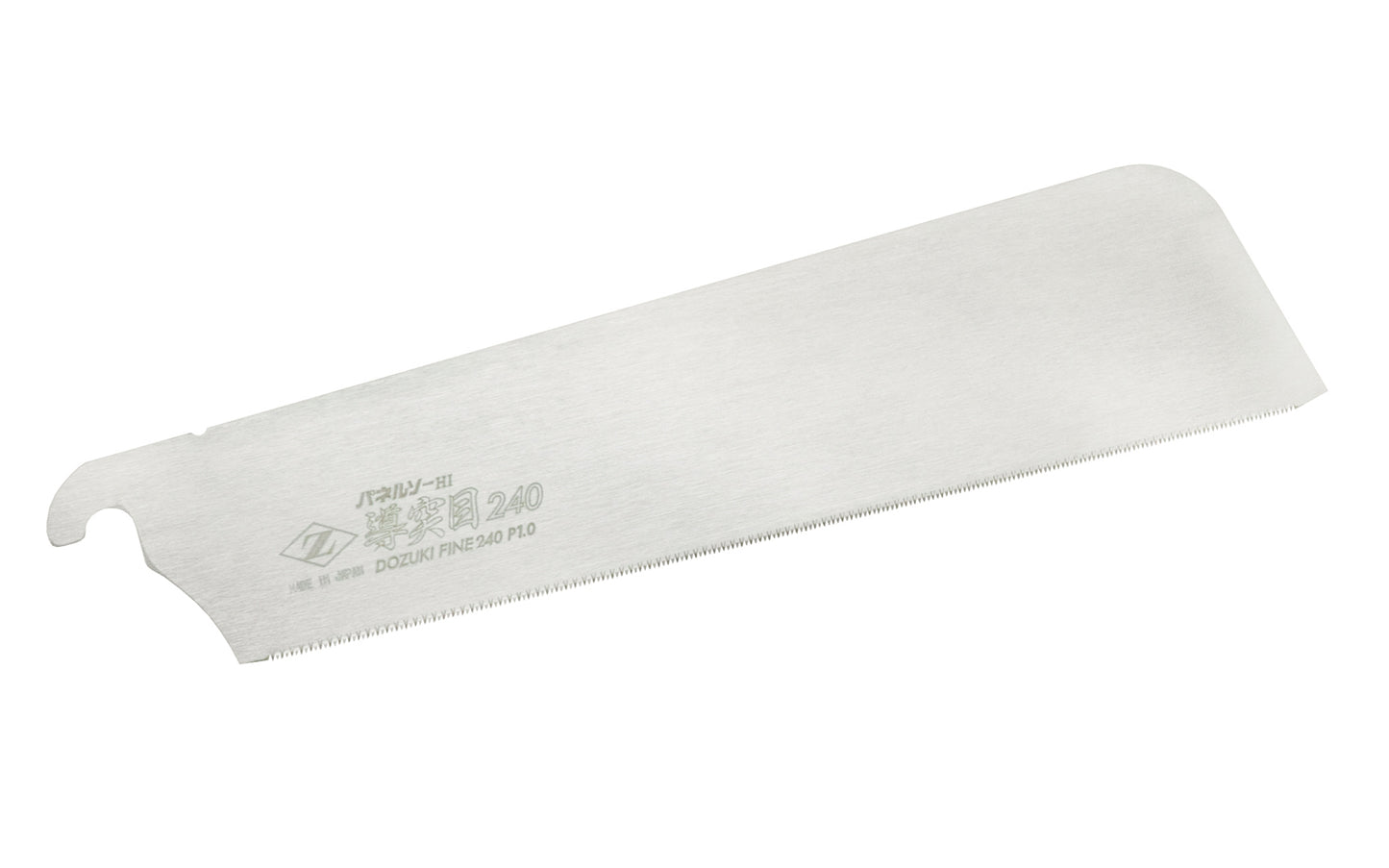 Made in Japan · Z-Saw replacement blade #7122 ~ For use with Z-Saw #H-240 | #7122 ~ Crosscut Teeth: 25 TPI ~ Finish-carpentry blade ~ Excellent for dovetail joints & tenon cutting ~ Impulse Hardened Teeth ~ The saw blade is excellent for tight-fitting & precise intricate woodwork, & produces very clean & smooth cuts