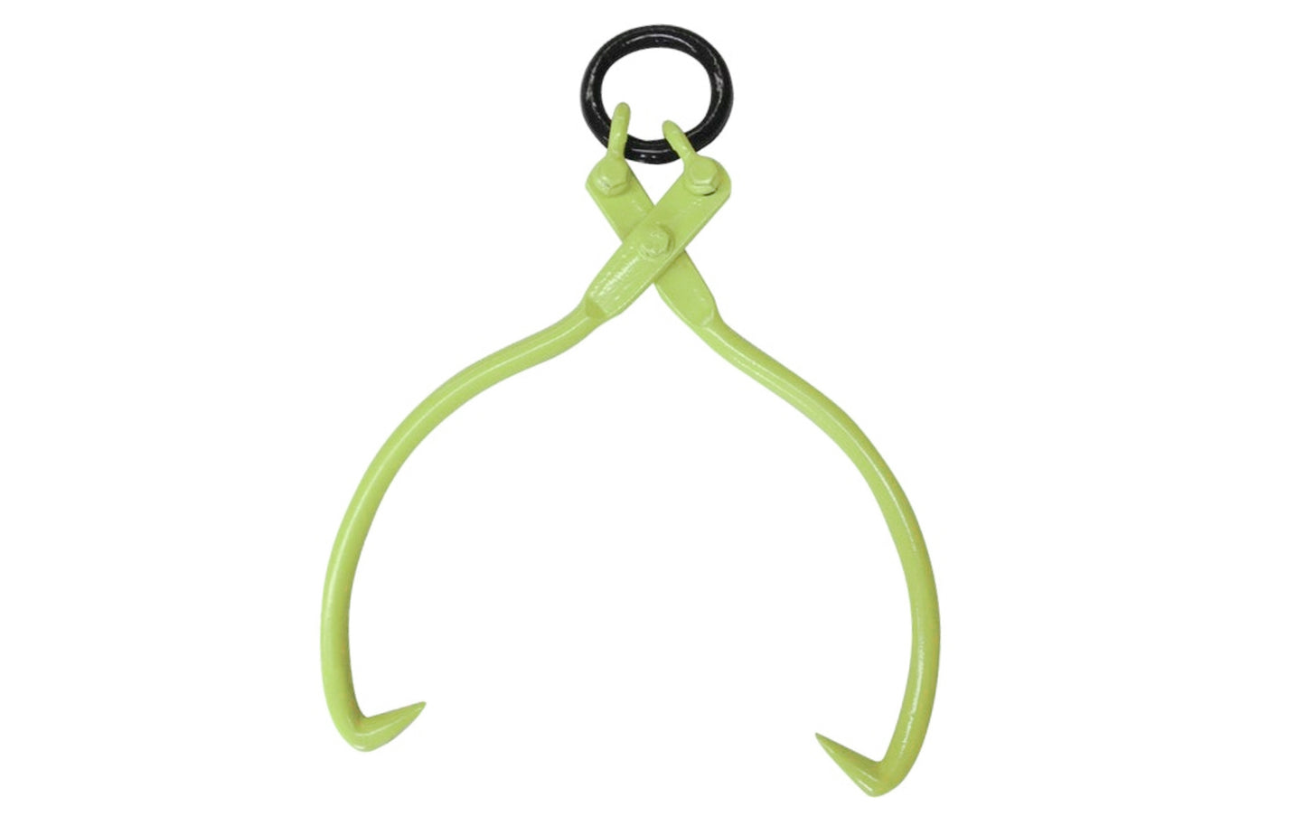 16" Skidding Tongs. Lift/skid single logs quickly with this forged round steel ring. Opens to 16" & has a 1500 lb. capacity. Sharp teeth for strong gripping. Power coat finish resists corrosion.