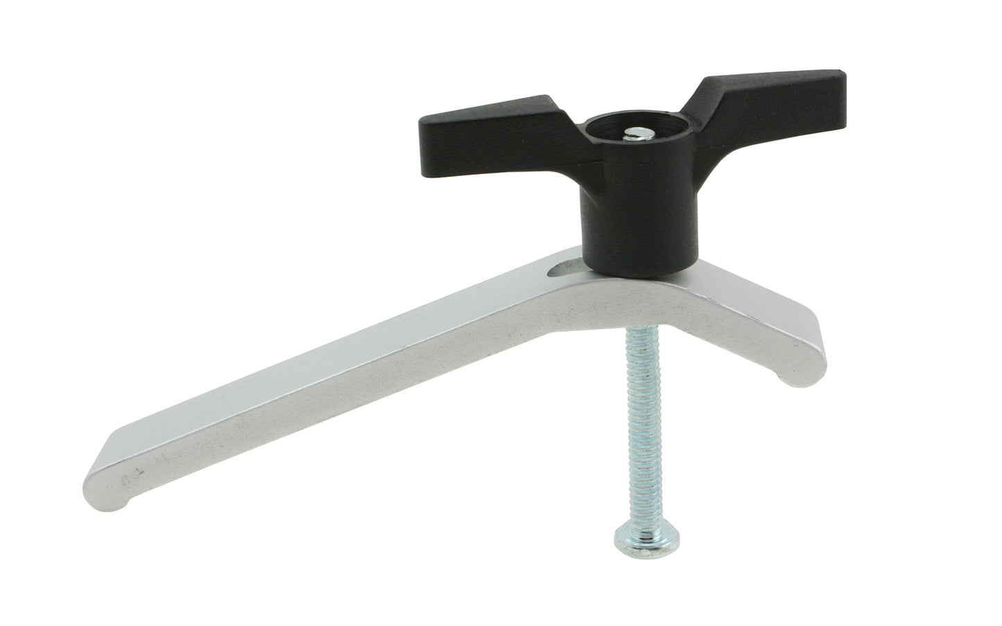Fit this Hold Down with Bolt & Knob in track in tool bases or into jigs & fixtures to save a tremendous amount of set-up time. Hold-down fits easily into the aluminum T-track & is secured by a knob. 744391119827