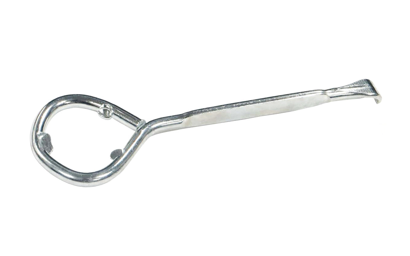 This Can & Bottle Opener is ideal for opening pint, quart, & gallon cans of paint, stain, and varnish. Its wide, rounded lip pries open lids without causing tears or damage. This versatile opener tool is made of rust- and solvent-resistant carbon steel for durability & easy cleaning. Made by Allway Tools. 037064113568