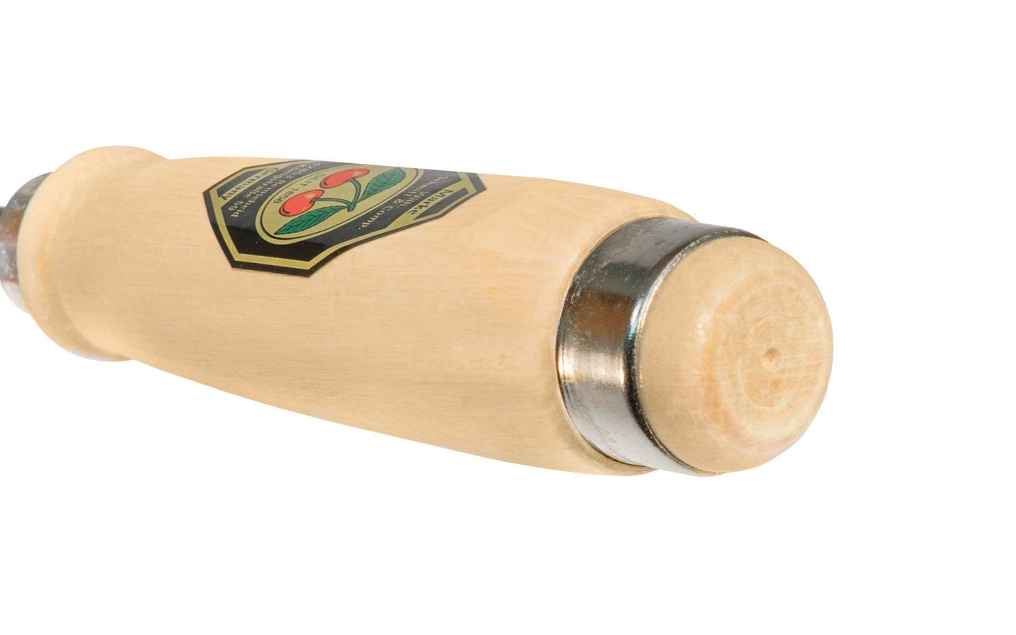 Made in Germany ~ Two Cherries · 1001 series ~ high carbon steel ~ Tempered to Rc61 Rockwell ~ Varnished flat Hornbeam handle - Stechbeitel - Firmer Chisel - short length, light pattern, bevelled edges, Flat hornbeam handle - bevel edge - steel ferrule ~ for use with mallets - 2 mm - 2MM Wide - 4016649101004 - 1001/002