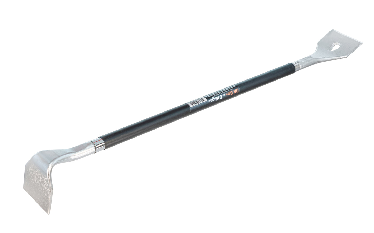 24" "Da Bar" pry bar was created in Japan to Dalluge Tools' highest specifications & are ideal for removing molding & trim work, prying applications. The 4420 Nail Puller Bar measures 24" in length. 90° angle offset end. Vaughan Dalluge Offset Pry Bar. Drop-forged & tempered for strength. Chrome finish. 698250044204