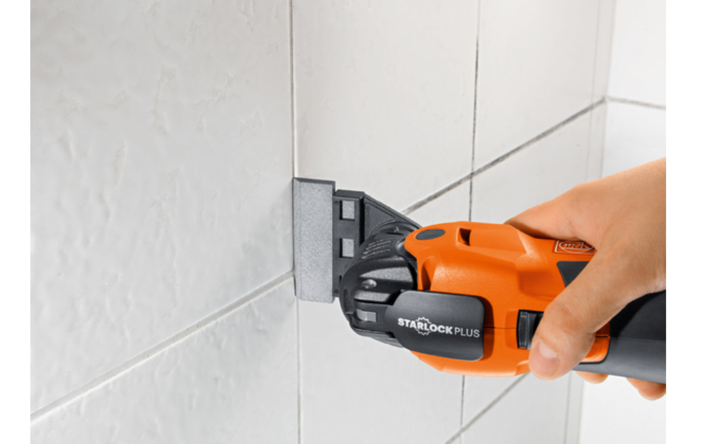 Fein Tools Tile Joint Grout Cleaner - 011 Blade. For fast, cost-effective cleaning of heavily soiled tile grout. The alternative to time-consuming complete renovation. Suitable for all joint widths. Starlock Plus mounting system. Sold as 2 pieces in pack. Made in Germany. Model No. 63719011220 - 2 Pack