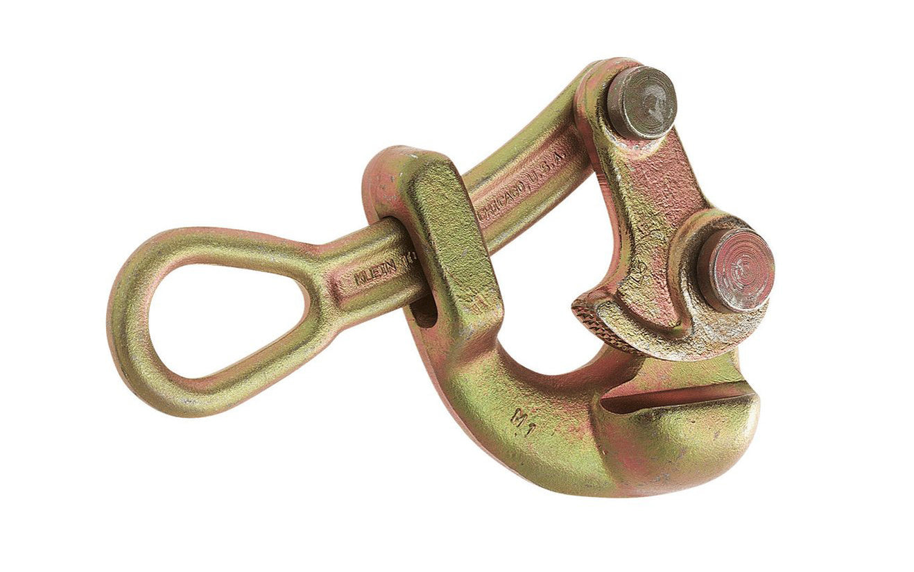 Klein Haven's Cable Grip 0.25-Inch Capacity - 1604-10. Model No. 1604-10. Designed for use when light, compact grip is desired and where conductor damage is not a factor. Works with Messenger and Guy Strand cable diameter range of 0.06-Inch to 0.25-Inch (1.52 mm - 6.35 mm). 092644472022