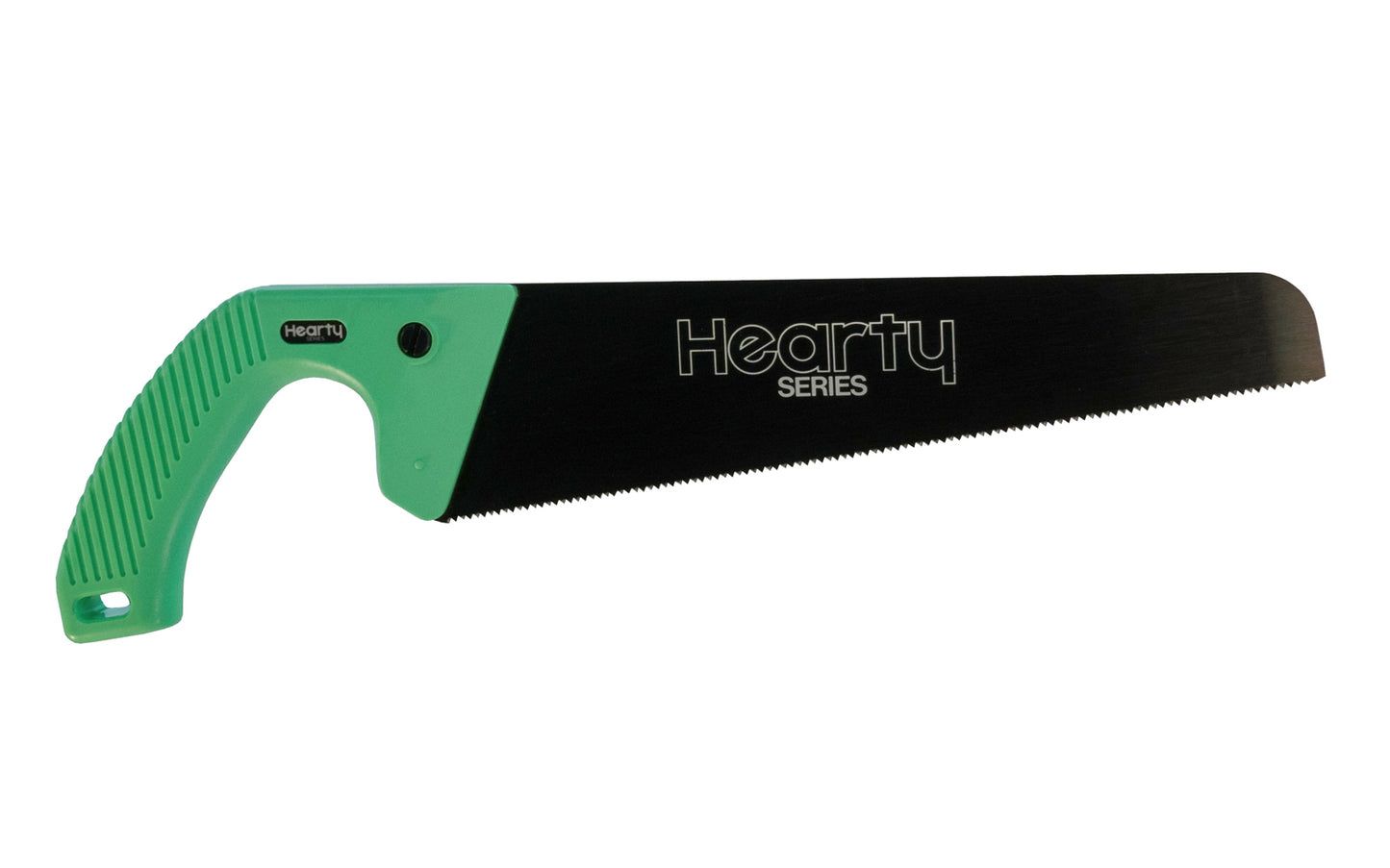 This Japanese Hearty wood craft saw cuts on the push & pull stroke. Stainless steel 240 mm blade with black finish. Hearty brand. 13 TPI. Made in Japan