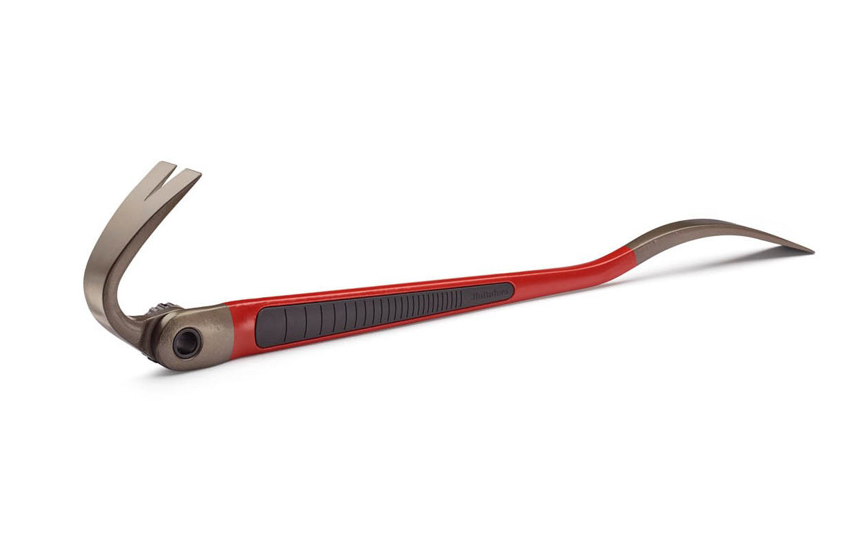 Hultafors adjustable wrecking bar is made with high quality steel with ergonomic rubber-clad handle. Adjustable to nine different positions. The claw is optimized for pulling out nails. The curved section at the chisel makes space for the hand & minimizes the risk of crushing damage. Hultafors Model 209 SB - 824115U.