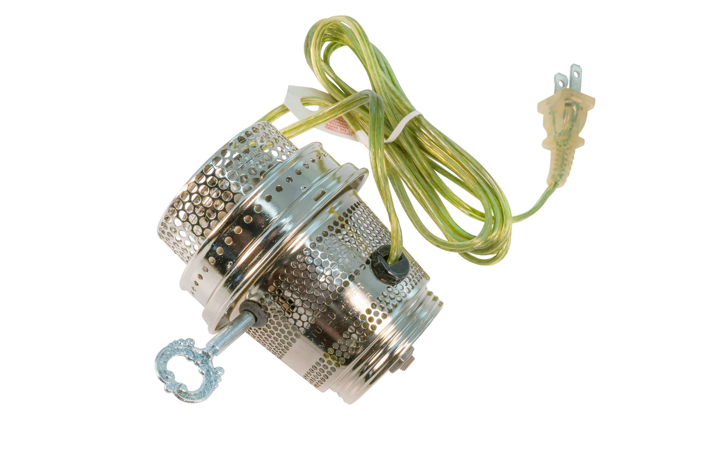 Aladdin Nickel Electric Burner with Model B Gallery. Model N195N.