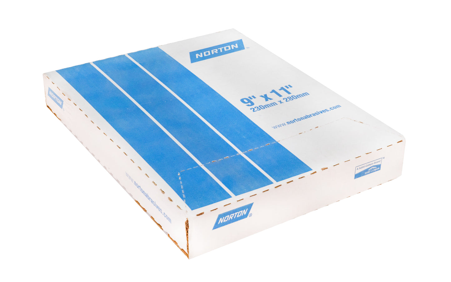 Norton "Adalox" 9" x 11" Aluminum Oxide Sanding Sheets, 36 Grit - 25 Pack