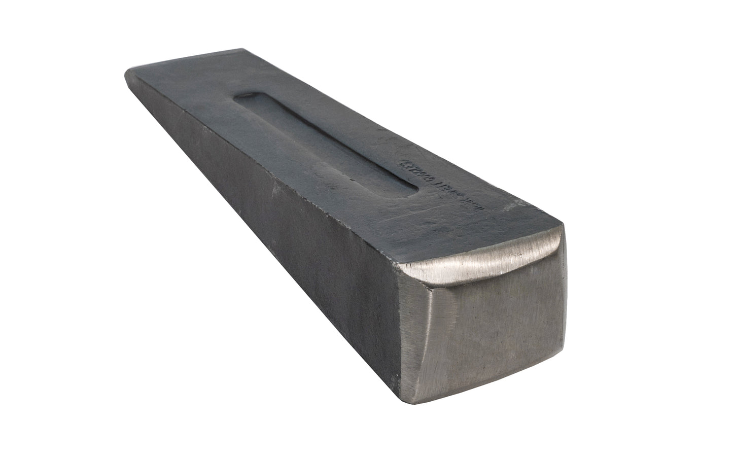 Vaughan Mfg. Model No. SW6X. Basic steel splitting wedge. 6# steel wedge. 10-1/8" overall length. 6 lbs steel splitting wedge. 093848592790. 2-1/4" wide edge.