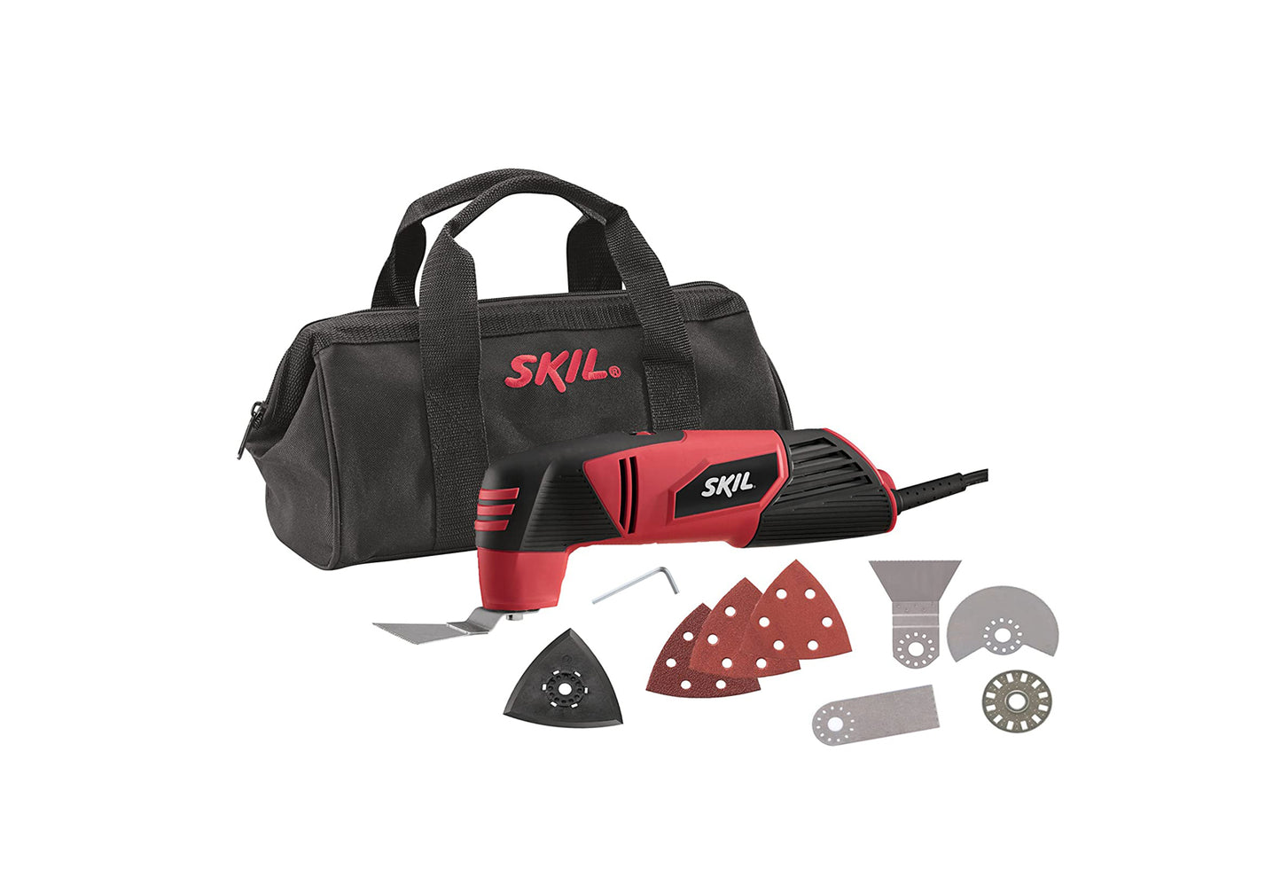 Skil "Multi-Tasker" Oscillating Tool. Variable Speed. 2.0 Amp Motor. Model 1400-02. 039725035622
