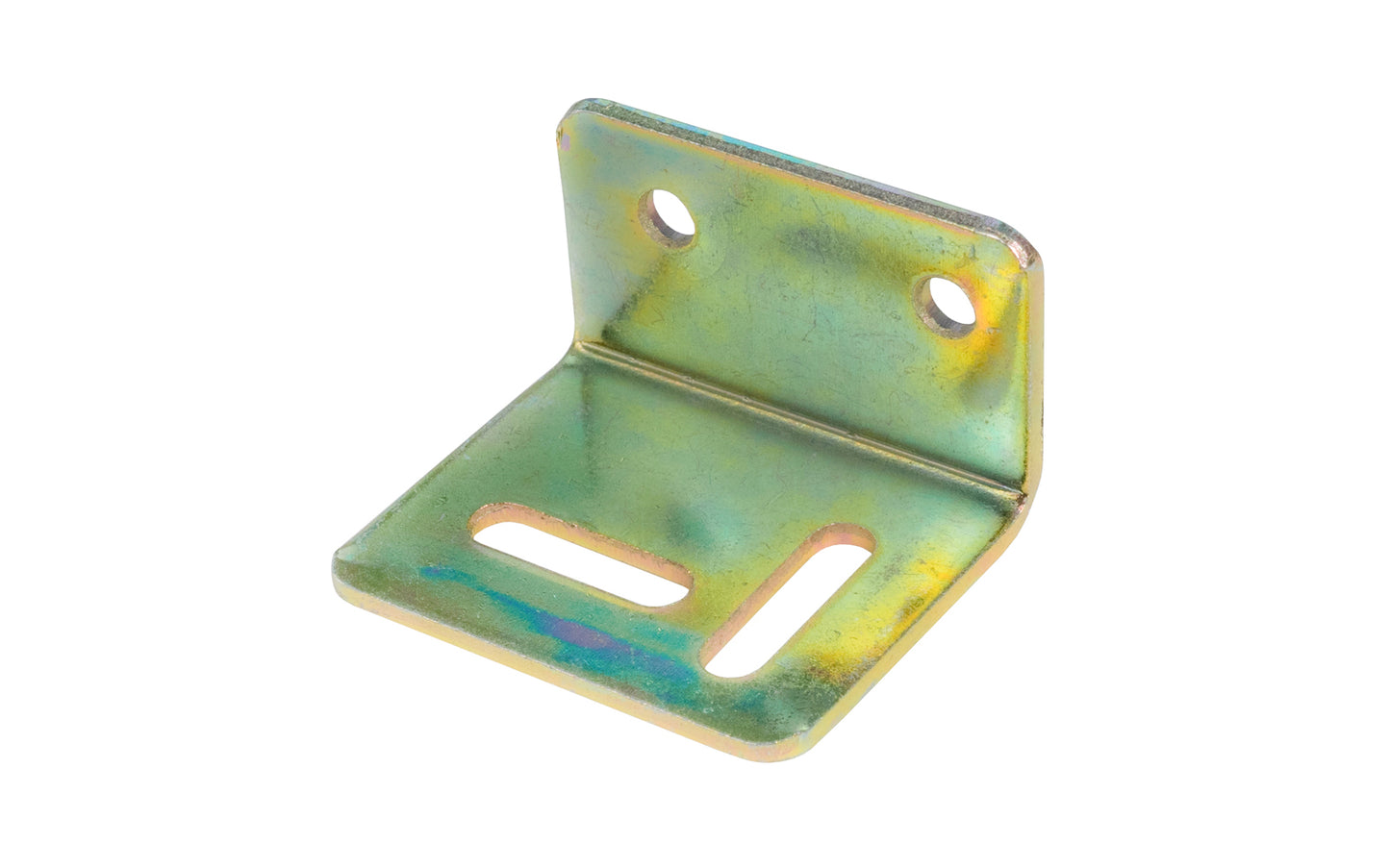 1-1/2" Table Stretcher Plates - 10 Pack. Bright zinc yellow plating. Light duty & multi-purpose use. 1/16" plate thickness. Includes standard zinc plated round phillips head screws. 10 Pack. Model 538 0388.
