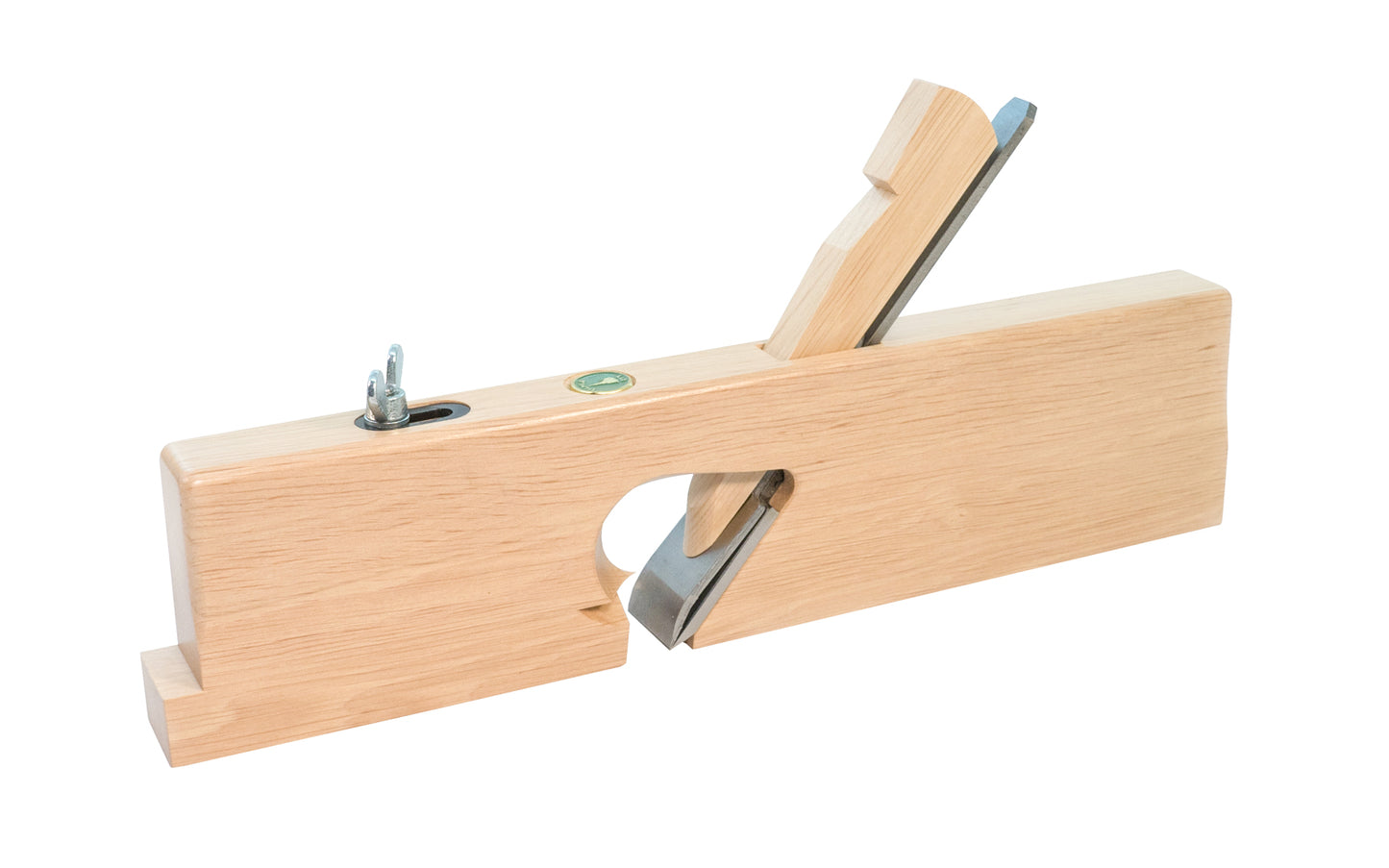 Made in Germany · Ulmia ~ Model No. HW12 ~ 1-1/8" wide cutter blade (30 mm) ~ A Rabbet Plane with Chip Breaker made by Ulmia in Germany. Model No. HW12.