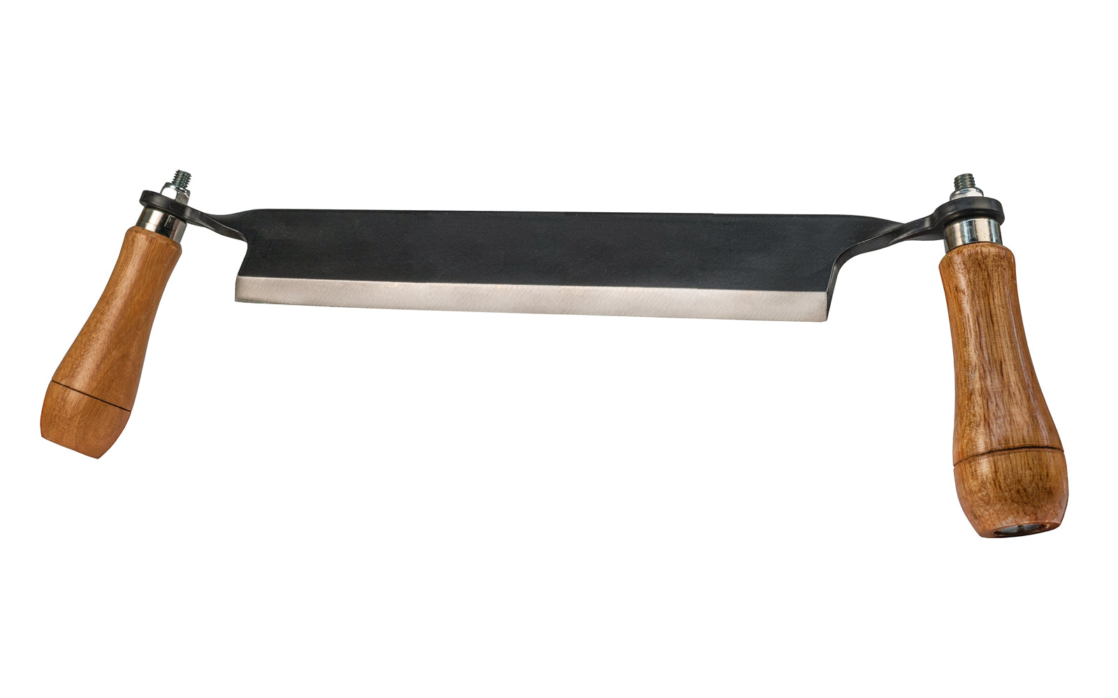 STAMESKY Large Draw-Knife / Draw Shave – 9" High Carbon Steel Blade – Woodworking Tool