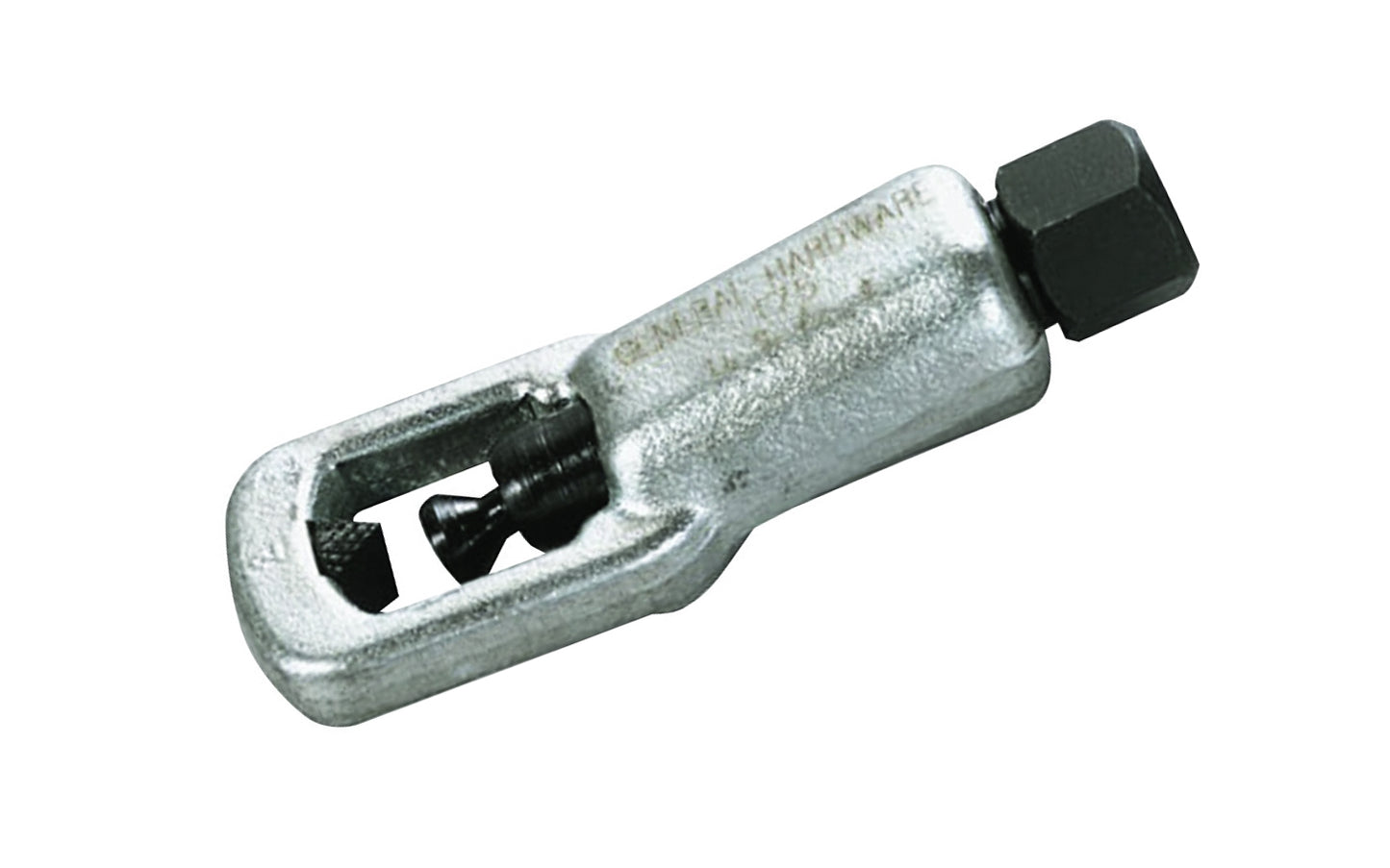 General Tools Nut Splitter - Model No. 175 ~ Ideal for removing rusted nuts. It's a real time-saver. The tool is compact will split nuts up to 1/2" (12.7 mm). Automotive series 3/4" (19 mm) across flats ~ 038728313256