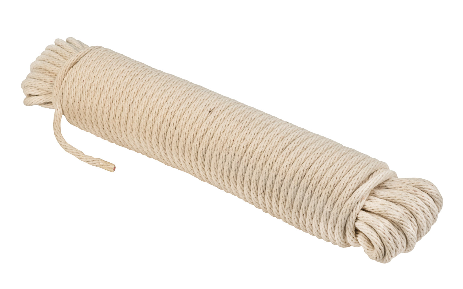 Natural Cotton Braided Sash Cord ~ #8 Size - 1/4 x 100